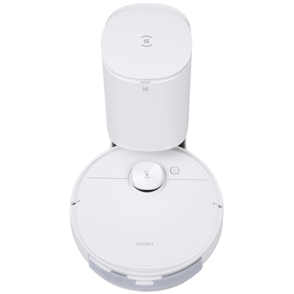 Robotický vysavač s mopem ECOVACS Deebot T9+ / 5200 mAh / 67 dB / 50 W / 0,42 l / bílá Varianta: ivi1