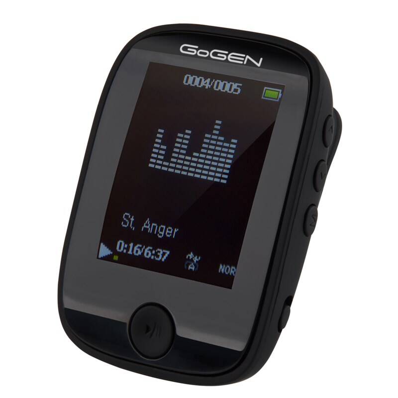 MP3 přehrávač GoGEN MXM 421 GB4 BT / černá Varianta: ivi1