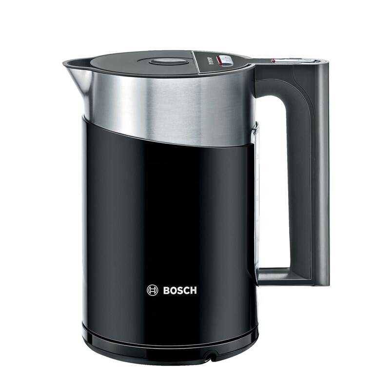 Rychlovarná konvice Bosch Styline Senzor TWK861P3RU / černá / nerez Varianta: ivi1