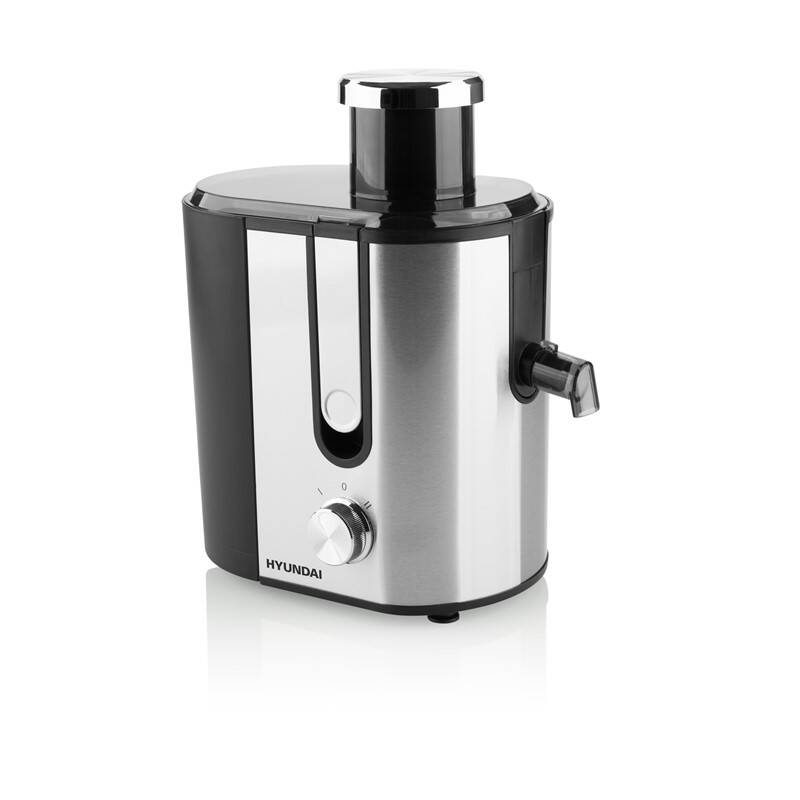 Odšťavňovač Hyundai JE 337II / 400 W / 85 dB / 2 rychlosti / až 13000 ot./min. / černá / nerez Varianta: ivi1