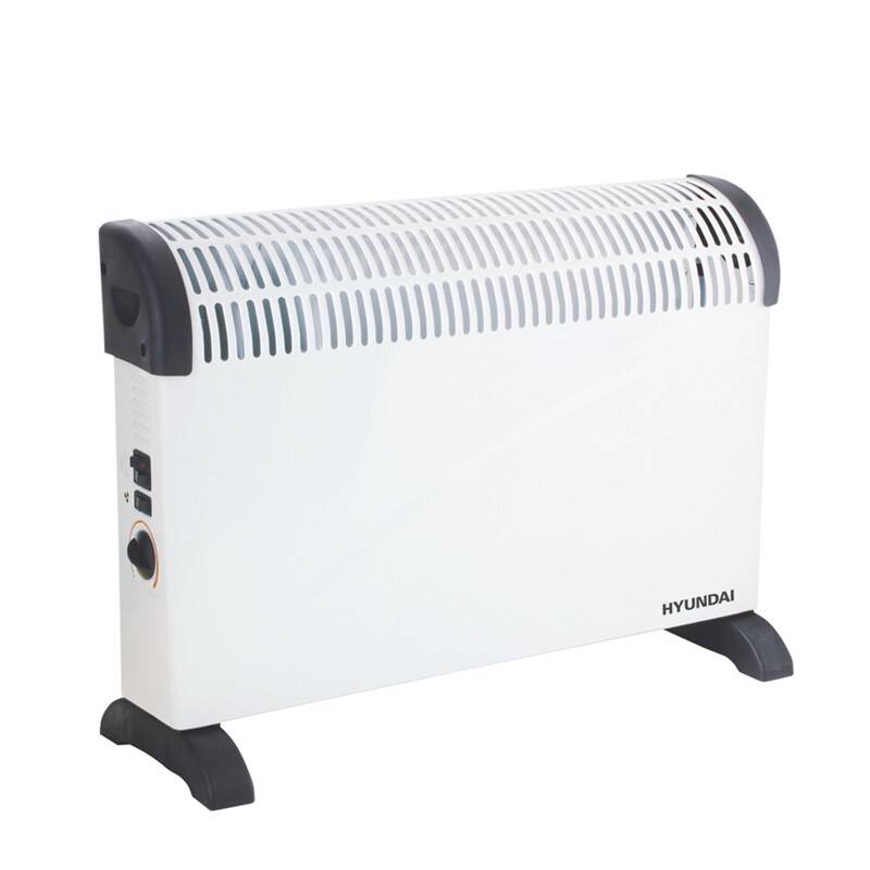 Teplovzdušný konvektor Hyundai CON101 / 3 stupně výkonu 750 W, 1250 W, 2000 W / 45 dB / bílá Varianta: ivi1