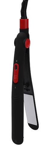 Žehlička na vlasy Swiss Home / Červená / Černá Varianta: ivi0