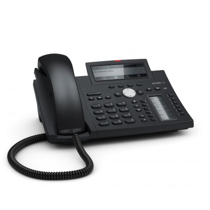 Šňůrový telefon SNOM D345, VoIP handsfree / černá Varianta: ivi1