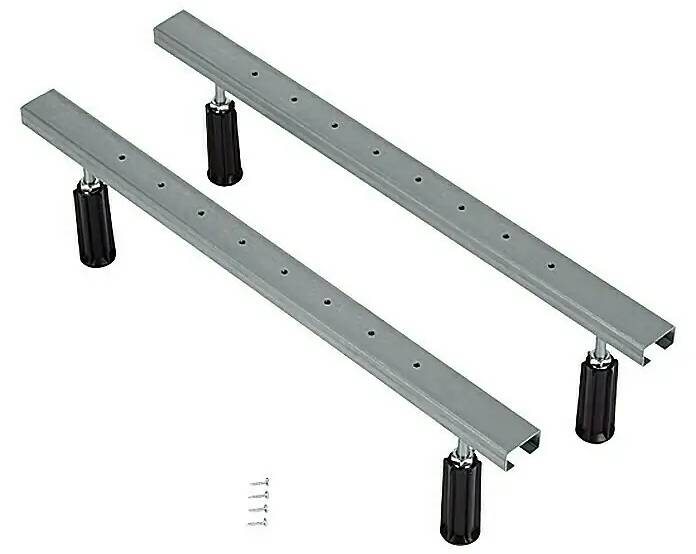 Podstavec k vaně Camargue / výška 125-185 mm / chrom Varianta: ivi2