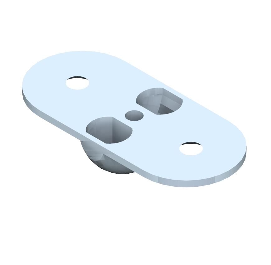 Element system Držák police Element-System dvojitý 32 Varianta: ivi0