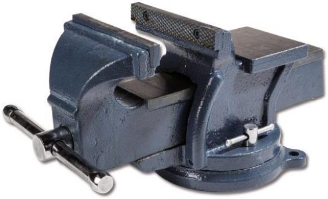 German Svěrák / 125 mm / 360° / modrá Varianta: ivi1