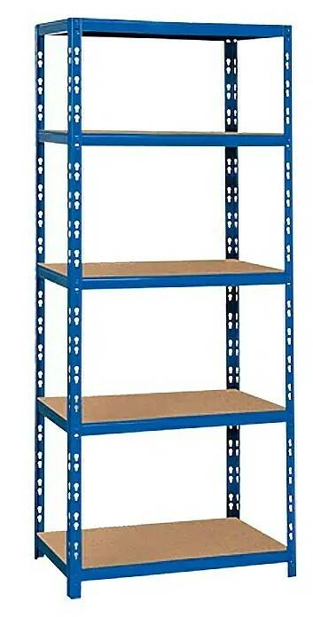 Kovový odolný regál Regalux M / 180 x 60 x 50 cm / modrá Varianta: ivi2