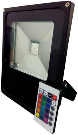 LED reflektor Floodlight s dálkovým ovládáním, 50 W Varianta: ivi0