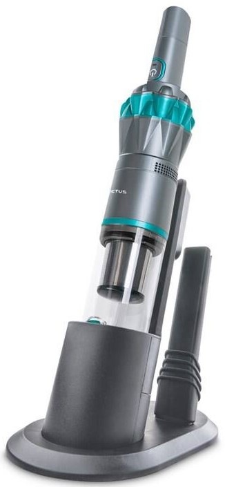 Aku bezsáčkový ruční vysavač s extra příslušenstvím a adaptérem do auta Genius Invictus One DC 500 / 65 W / 90 ml / šedá / zelená Varianta: ivi1