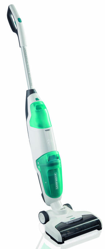 Leifheit Bezsáčkový tyčový AKU vysavač a mop 11914 REGULUS Aqua PowerVac, 120 W, 2.5 Ah / bílá / zelená Varianta: ivi1