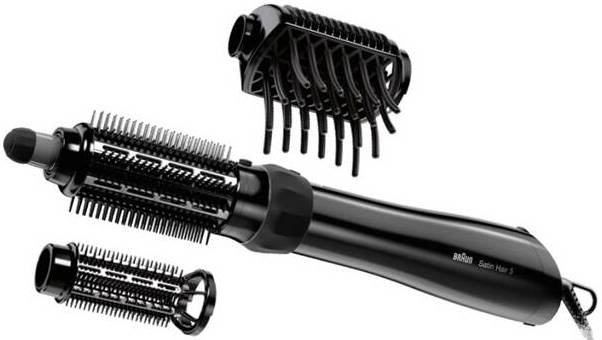 Kulmofén Braun SatinHair 5 AS530, černá Varianta: ivi1