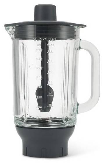 Skleněný mixér KAH359 GL / příslušenství ke kuchyňským robotům Kenwood / šedá Varianta: ivi14