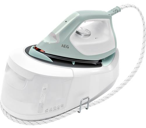 Žehlička a parní generátor AEG Delicate 6000 / ST6-1-4LG / 1,2 l / 2000 W / bílá / zelená Varianta: ivi1