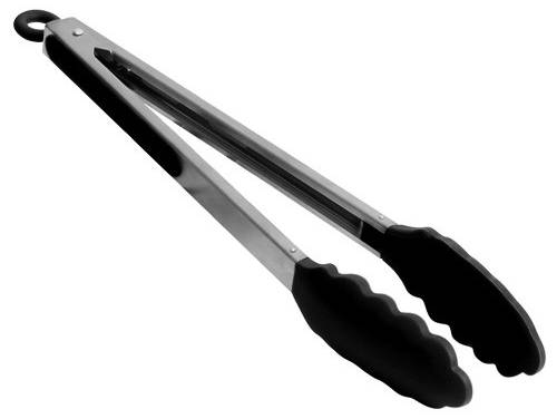 Grilovací kleště Bergner Gizmo / 30,5 cm / do 200 °C / černá / stříbrná Varianta: ivi0