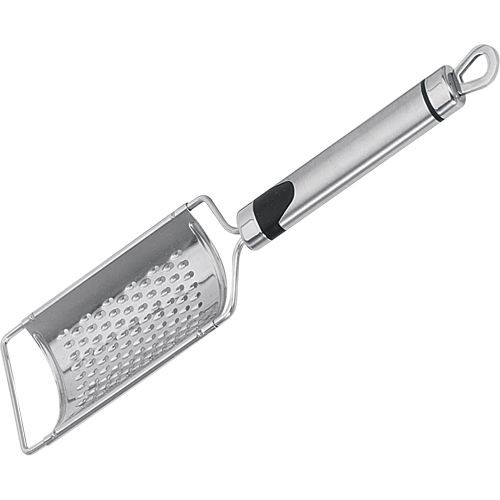 Struhadlo půlkulaté střední Bergner Gizmo / 25 cm / nerez / stříbrná / černá Varianta: ivi0