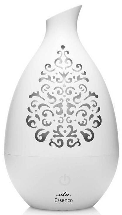 Ultrazvukový aroma difuzér ETA Essenco 1634 90000 / do 20 m2 / 0,2 l / až 8 hodin provozu / bílá Varianta: ivi1
