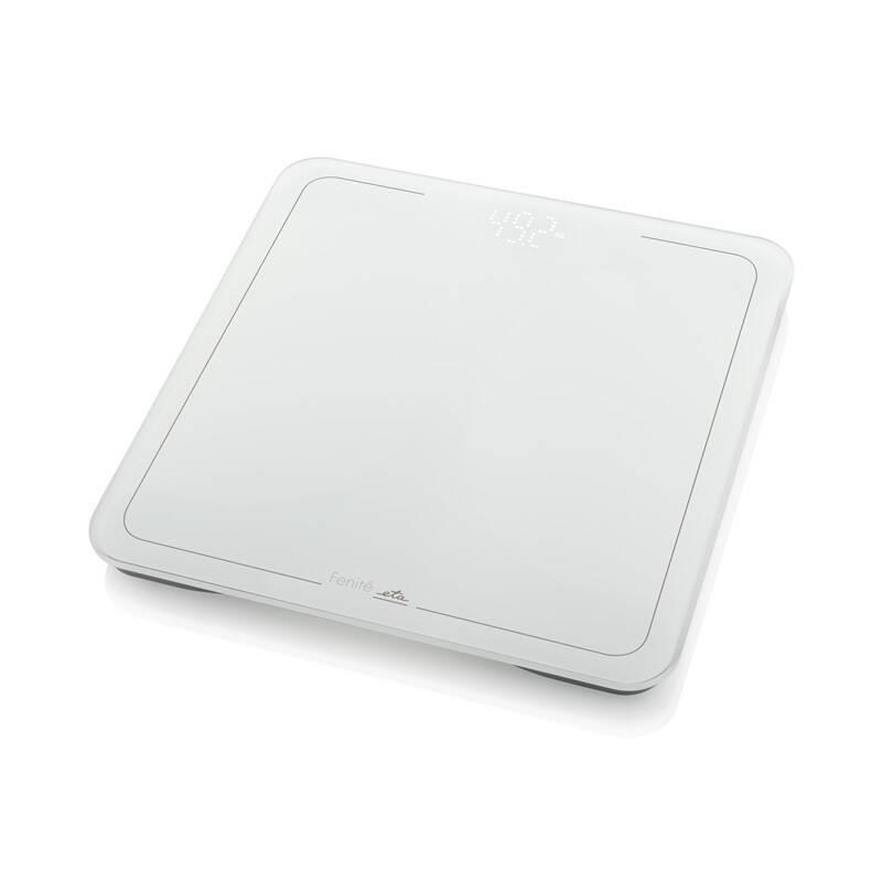 Digitální osobní váha ETA Fenité 8780 90000 / LED displej / přesnost 100 g / max. zatížení 180 kg / bílá Varianta: ivi1