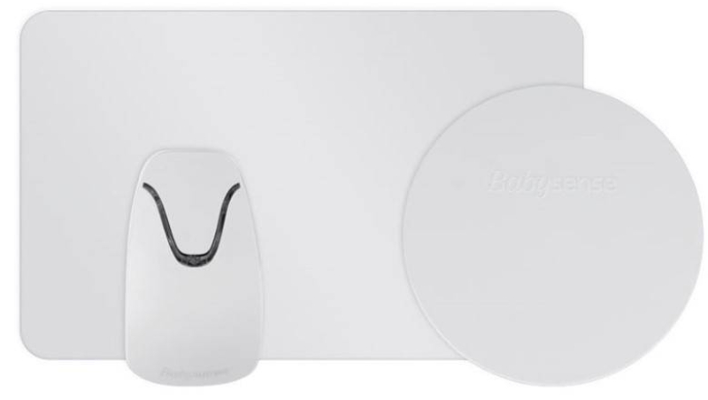 Hisense Monitor dechu Babysense 2 Pro / 4x AA baterie / 2 senzorové podložky / 85 dB / bílá Varianta: ivi2