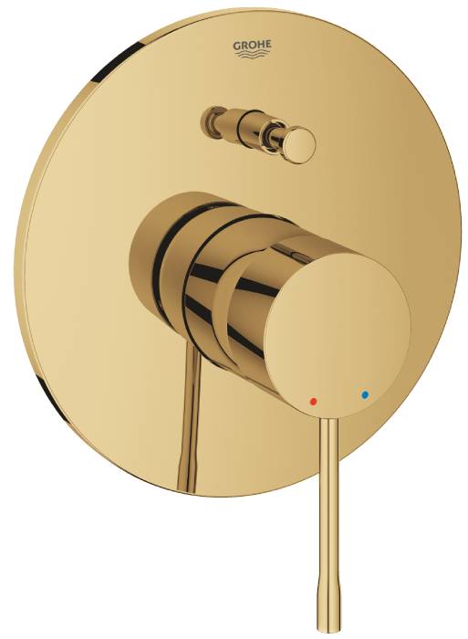 Podomítková vanová baterie Grohe Essence 19285GL1 / páková / mosaz Varianta: ivi1