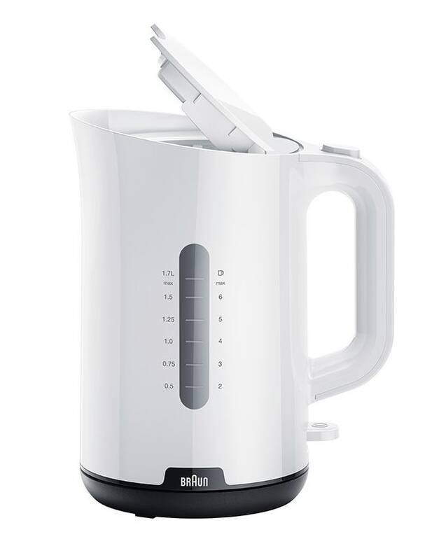 Rychlovarná konvice Braun Breakfast 1 WK1100WH / 2200 W / 1,7 l / plast / bílá Varianta: ivi14