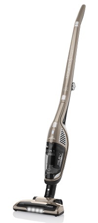 Tyčový bezsáčkový AKU vysavač 2v1 ETA Moneto 7449 90000 / 25,2 V / 0,55 l / černá/zlatá Varianta: ivi1