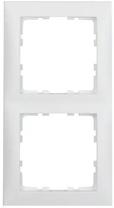 Krycí rámeček vypínače Berker S.1 10129909 / bílá Varianta: ivi1
