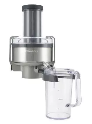 Odstředivý odšťavňovač AT 641 / příslušenství ke kuchyňským robotům Kenwood / široký plnící otvor / 1 l / stříbrná Varianta: ivi1