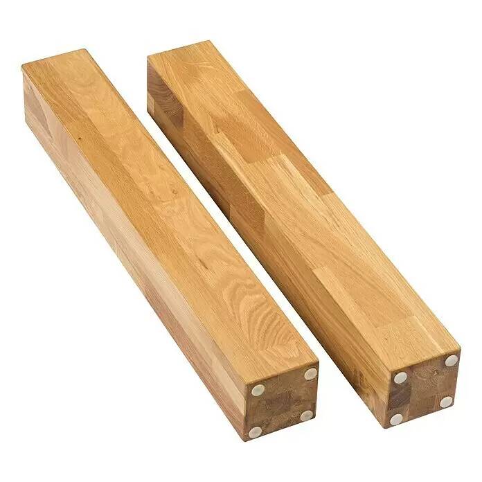 Stolová noha Exclusivholz Aspen / 71 x 8 x 8 cm / 2 ks / olejovaný dub Varianta: ivi1