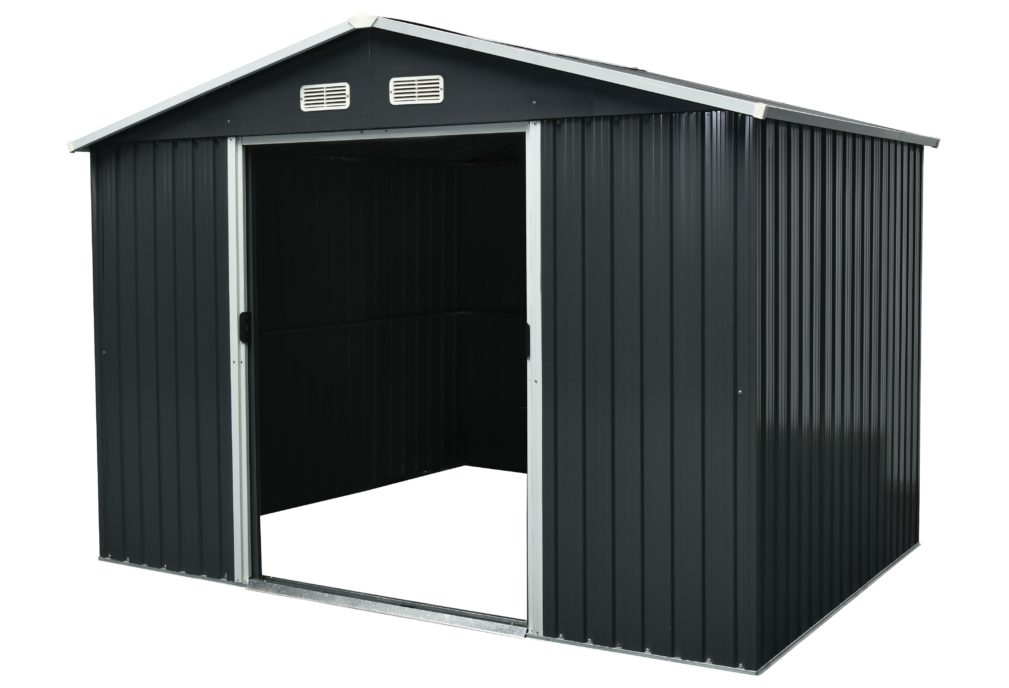 Zahradní domek BestBerg ZDB-7A / 7,2 m² / 301 x 238 x 214 cm / šedá Varianta: ivi0