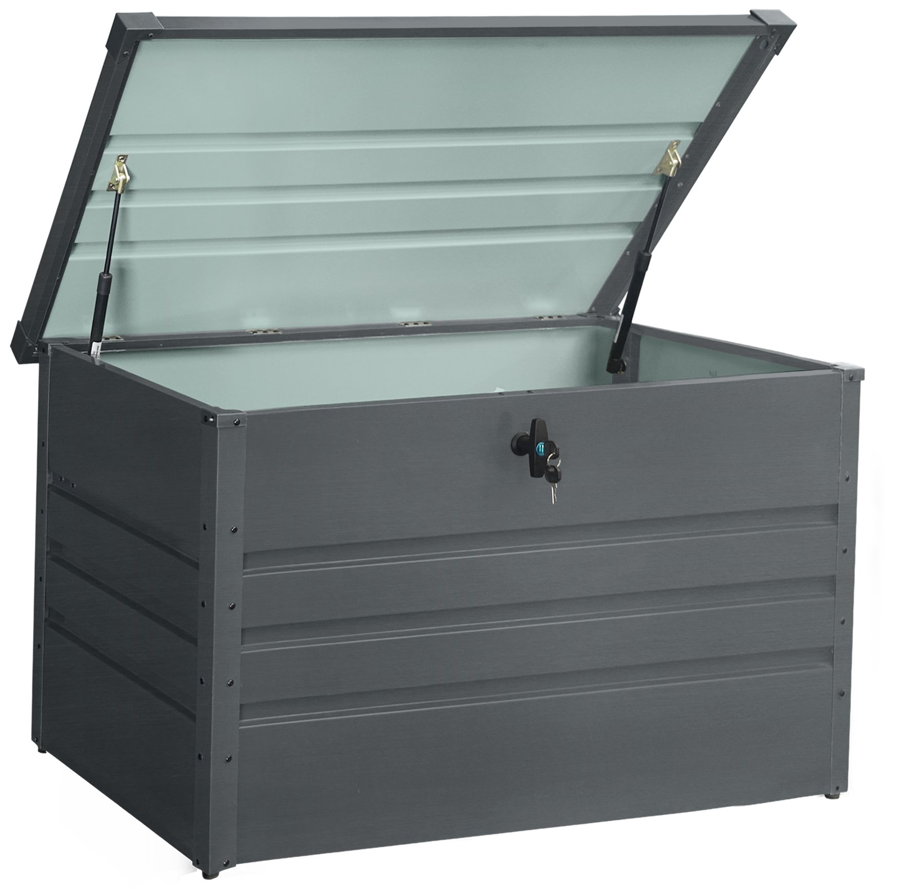 German Zahradní úložný box ZBK-300A / 300 l / 100 x 62 x 62 cm / šedá Varianta: ivi0