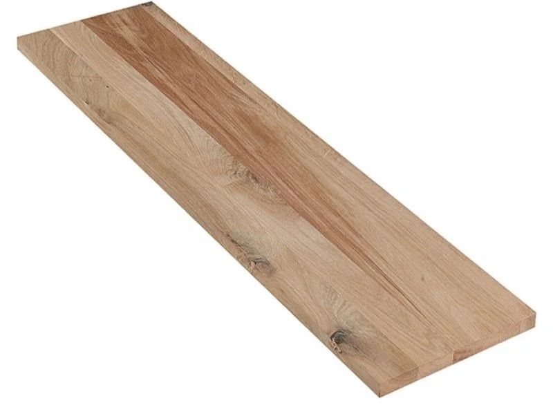 German Masivní dubový panel / 80 x 20 x 2 cm / hnědá Varianta: ivi1