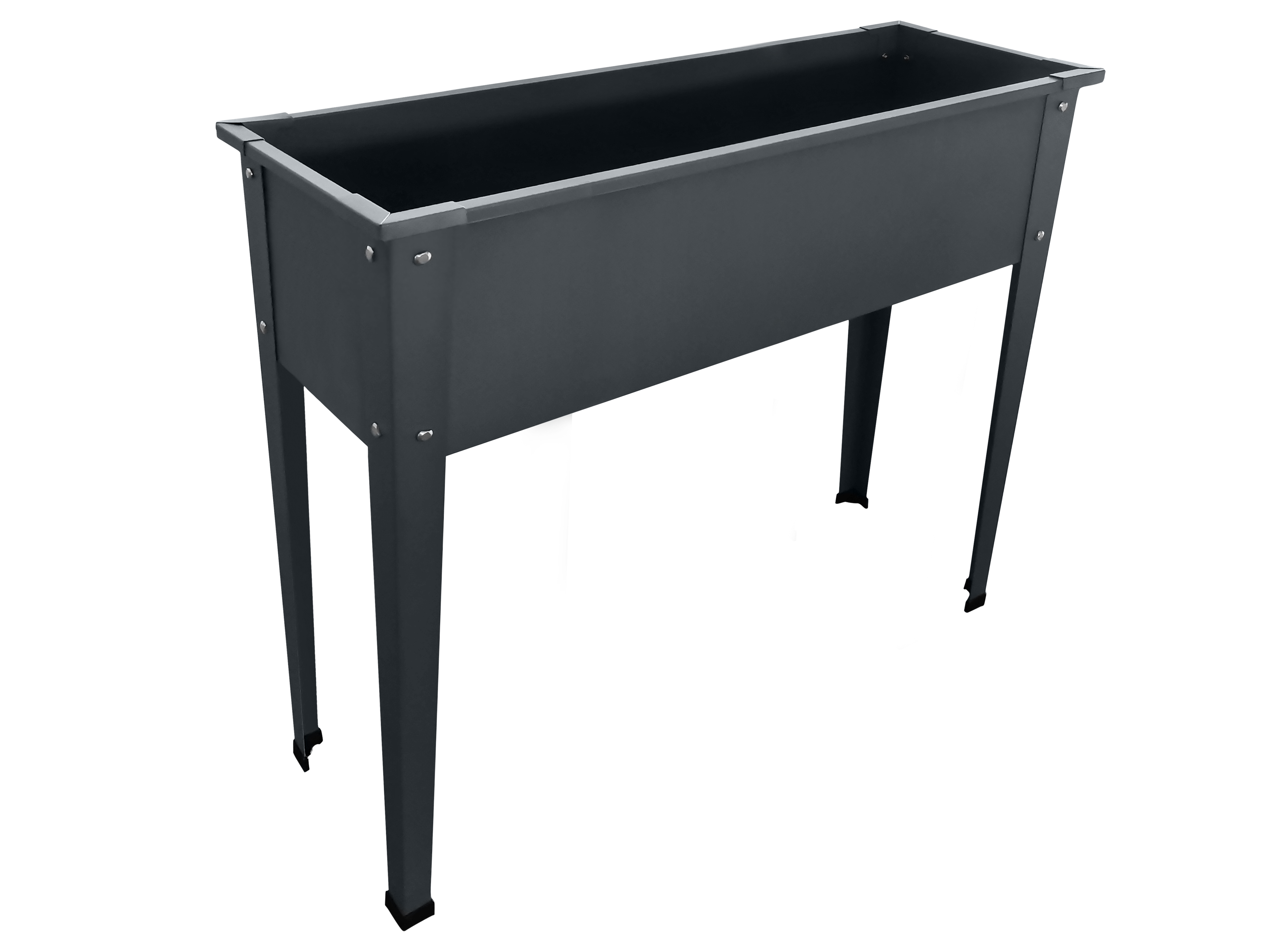 Vyvýšený zahradní záhon BestBerg KT-100 / 100 x 30 x 80 cm / šedá Varianta: ivi0