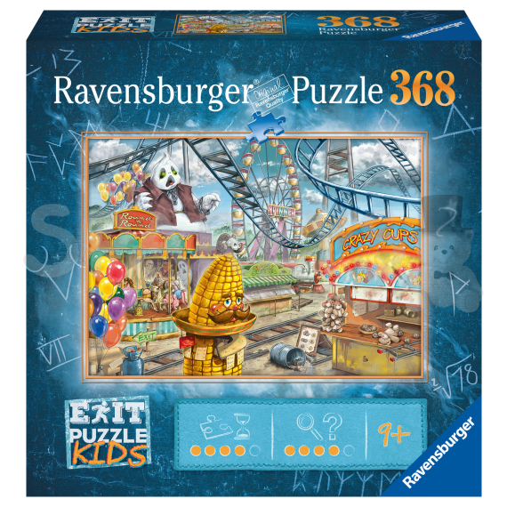 Ravensbuburger Ravensburger Puzzle Exit KIDS/ Zábavní park / 368 dílků Varianta: ivi0