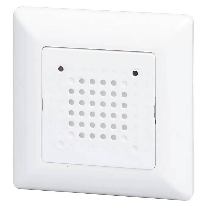 Vícetónový zvonek Grothe 120WS / 1,1 x 8 x 8 cm / zapuštěný / IP55 / 17 kusů / bílá Varianta: ivi1