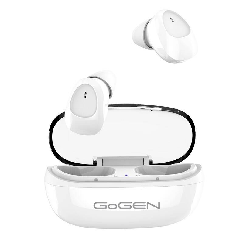 Bezdrátová sluchátka GoGEN TWS PAL / Bluetooth 5.0 / 90 dB / bílá Varianta: ivi1