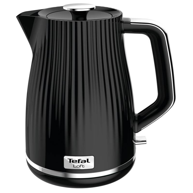 Rychlovarná bezdrátová konvice Tefal Loft KO250830 / 1,7 l / 2400 W / černá Varianta: ivi5