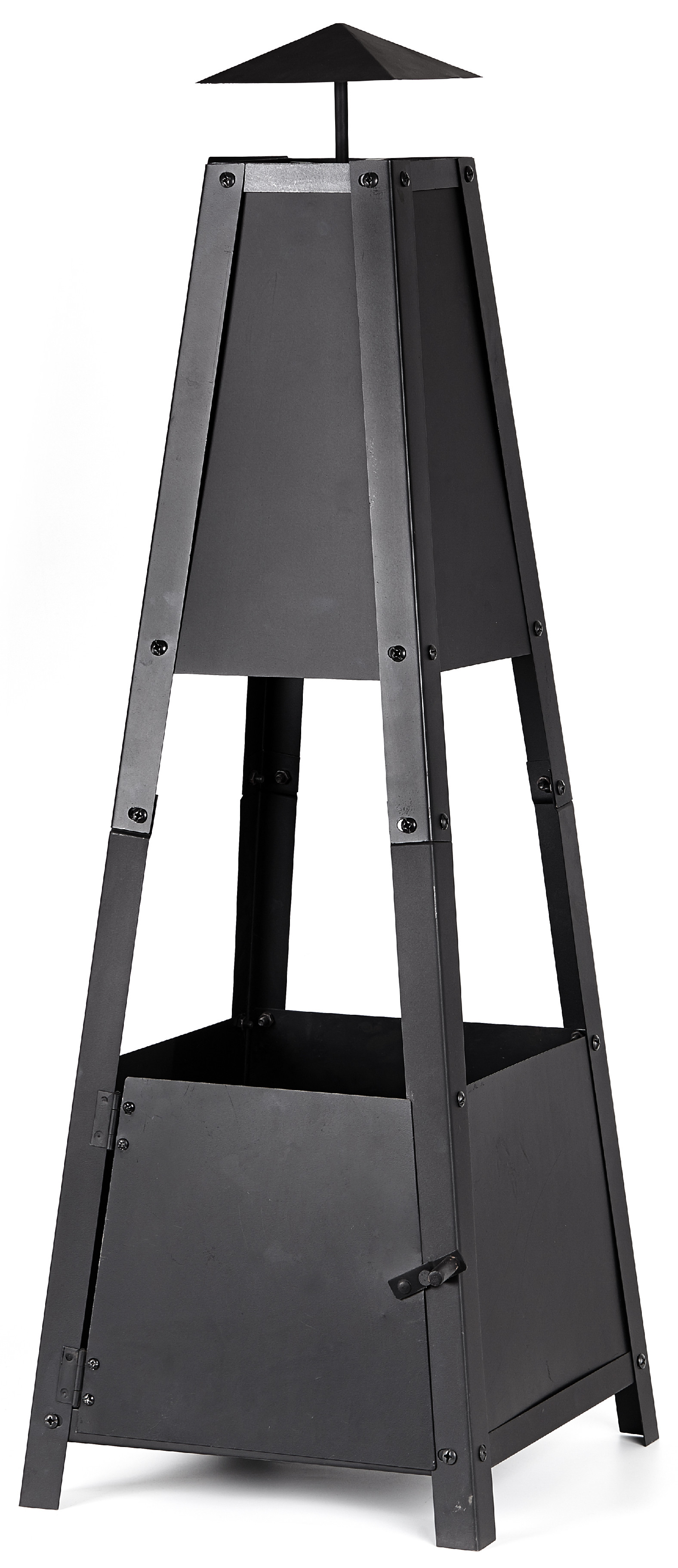 Zahradní ohniště EmaHome OH-32 / ocel / černá Varianta: ivi0