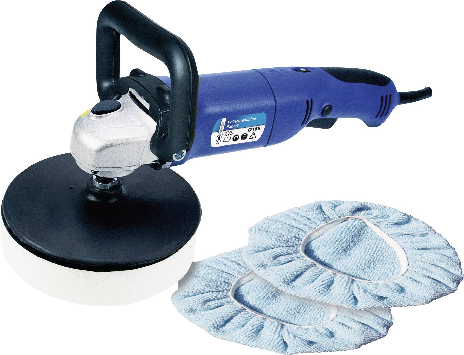 Rotační leštička Cartrend 30164 / 180 mm / 1100 W / modrá Varianta: ivi1