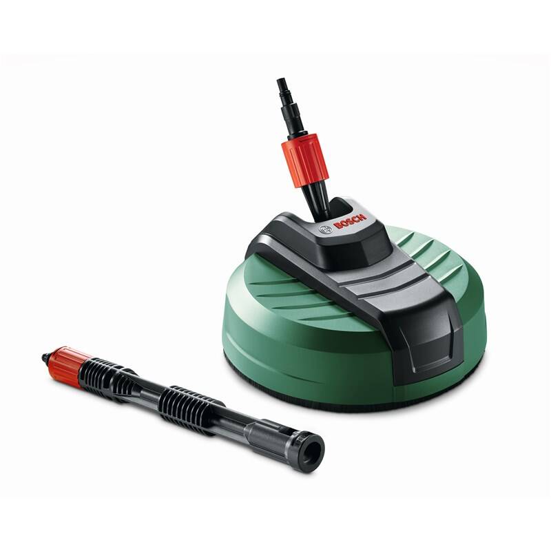 Mycí kartáč Bosch AquaSurf 280 - příslušenství pro vysokotlaké čističe teras Bosch AquaSurf 280 / O hlavy 28 cm / čepový kloub / zelená / černá Varia…