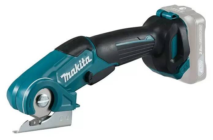 Akumulátorové univerzální nůžky MAKITA CP100DZ / 12 V / bez baterie / 300 ot./min. / 70 dB(A) / hloubka řezu max. 6 mm / tyrkysová / černá Varianta: …