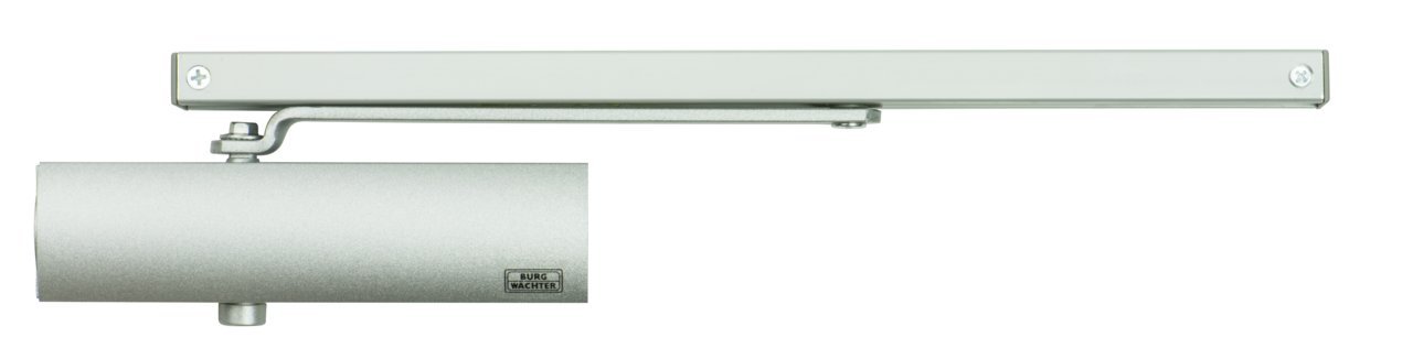 Zavírač dveří Burg-Wächter GTS 514 / pro šířku dveří 110 cm / stříbrná Varianta: ivi1