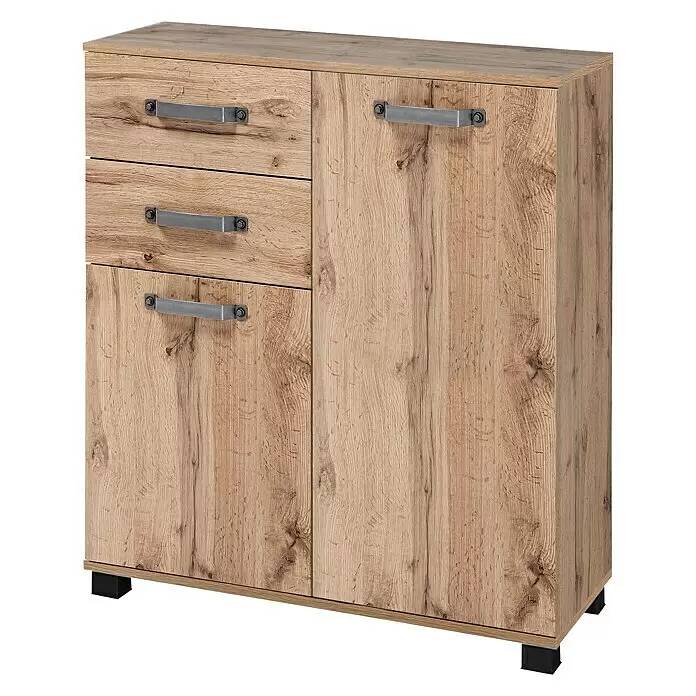 Koupelnová skříňka pod umyvadlo Schildmeyer Milan  / spodní /  dub Wotan Varianta: ivi1