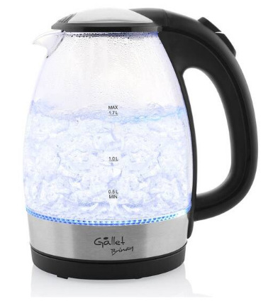 Rychlovarná konvice Gallet Brinay BOU 741 / 2200 W / sklo / nerez Varianta: ivi1