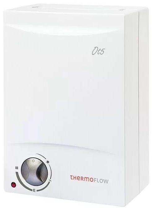 Elektrický průtokový ohřívač vody Thermoflow OT 5 / max. 75 °C / bez kohoutku / 2000 W / 5 l / bílá Varianta: ivi1