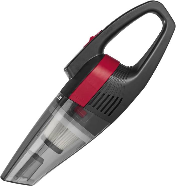 AKU ruční vysavač Cleanmaxx / doba provozu 20 min. / červená/šedá Varianta: ivi16