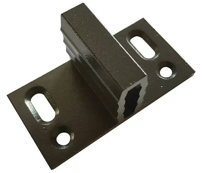 German Držák na plot / 8 kusů / hliník / antracit Varianta: ivi4