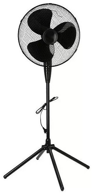 Stojanový ventilátor Proklima / 50 W / průměr 40 cm / černá Varianta: ivi7
