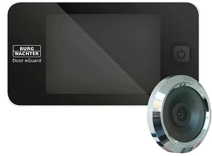Digitální dveřní prohlížeč Burg-Wächter eGuard DG 8100 / 320 x 240 px / 105° / černá Varianta: ivi2