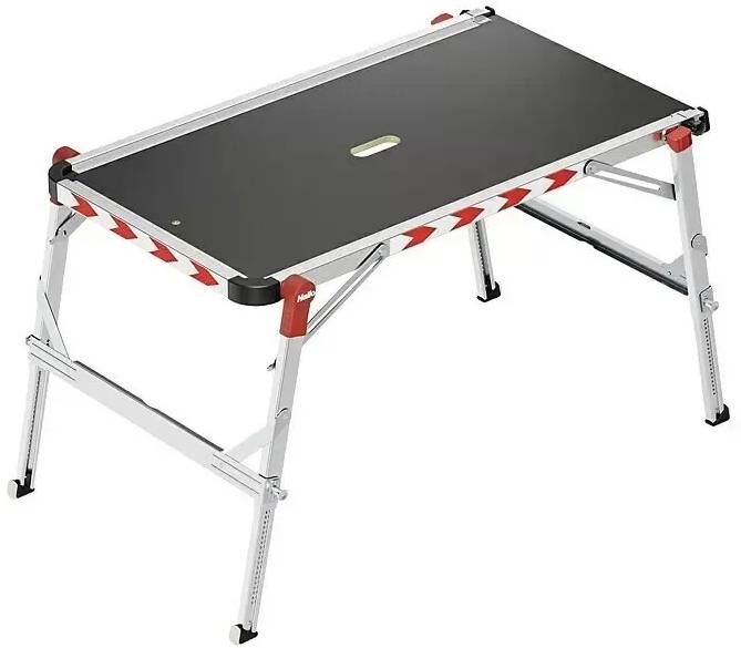 Nášlapná plošina Hailo TP Plus / 114,5 x 75 x 77 cm / hliník Varianta: ivi1