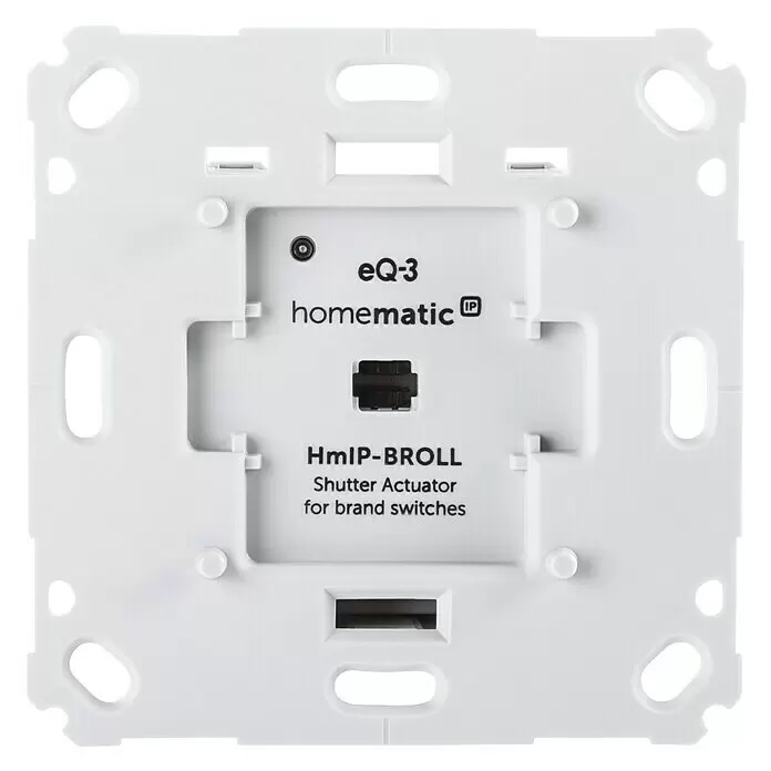 Roletový spínač Homematic IP HmIP-BROLL-2 / bezdrátový / 0 °C až +50 °C / 0,2 W / bílá Varianta: ivi1